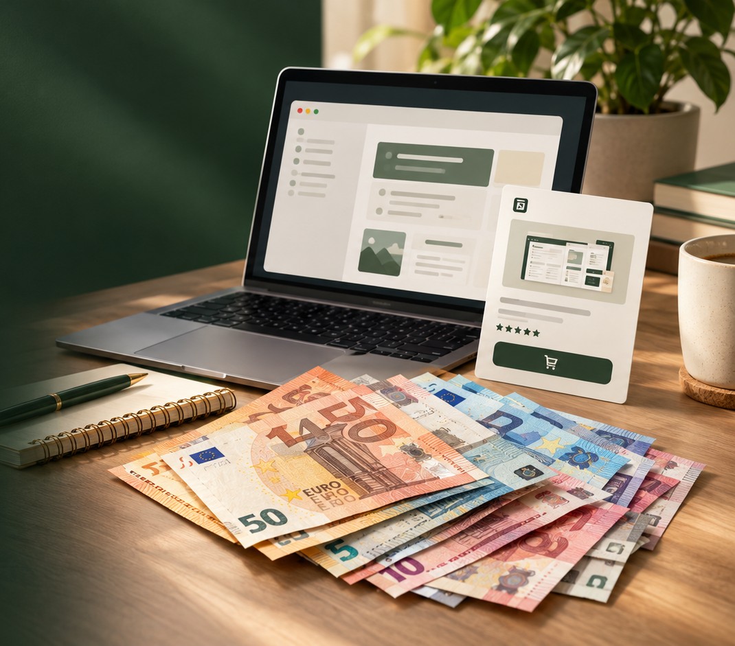 Illustration de templates Notion à créer et à vendre en ligne